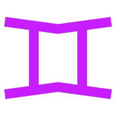 Zodiac 9 Icon from Sharp Neon Set