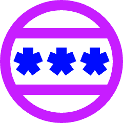 Politics Compaign Icon from Sharp Neon Set