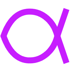 Christianity Icon from Sharp Neon Set