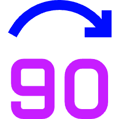 Button Jump Forward 90 Icon from Sharp Neon Set