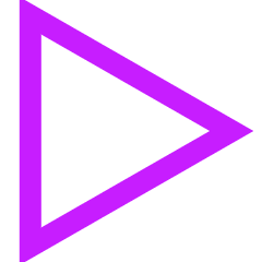 Button Play Icon from Sharp Neon Set