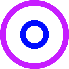 Button Record 1 Icon from Sharp Neon Set