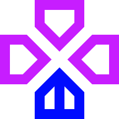 Buttons Down 2 Icon from Sharp Neon Set