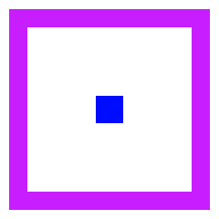 Dice 1 Icon from Sharp Neon Set