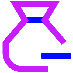 Pouch Remove 2 Icon from Sharp Neon Set