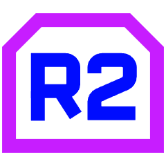Right Button Two Icon from Sharp Neon Set
