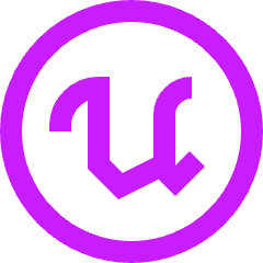 Unreal Engine Icon from Sharp Neon Set