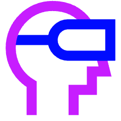 Vr Headset 1 Icon from Sharp Neon Set
