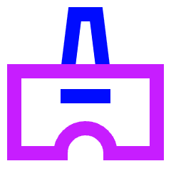 Vr Headset 2 Icon from Sharp Neon Set