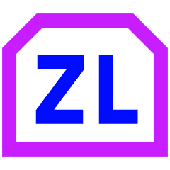 Z Trigger Left Icon from Sharp Neon Set