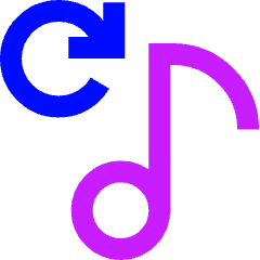 Sync Playlist Icon from Sharp Neon Set