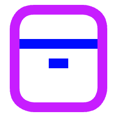 Earpods Case Icon from Sharp Neon Set