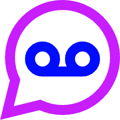 Recording Tape Bubble Circle Icon from Sharp Neon Set