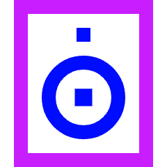 Speaker 2 Icon from Sharp Neon Set