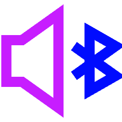 Volume Bluetooth Icon from Sharp Neon Set
