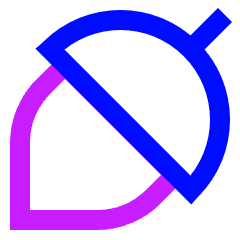 Allergens Nuts Icon from Sharp Neon Set