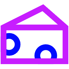 Cheese Icon from Sharp Neon Set