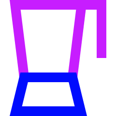 Blender Icon from Sharp Neon Set