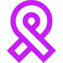 Medical Ribbon 1 Icon from Sharp Neon Set