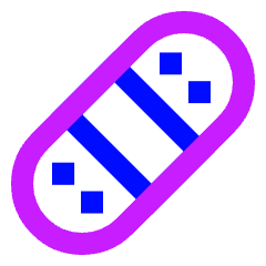Bandage Icon from Sharp Neon Set