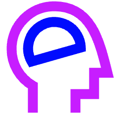 Brain Cognitive Icon from Sharp Neon Set