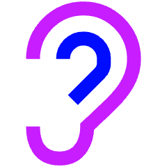 Ear Speciality Icon from Sharp Neon Set