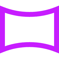 Compsition Horizontal Icon from Sharp Neon Set