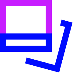 Polaroid Icon from Sharp Neon Set