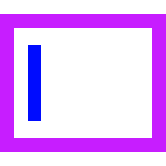 Align Left Horizontal Icon from Sharp Neon Set