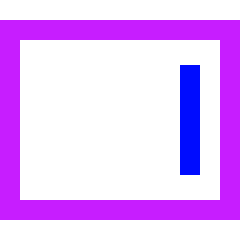 Align Right Horizontal Icon from Sharp Neon Set