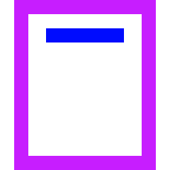 Align Top Vertical Icon from Sharp Neon Set