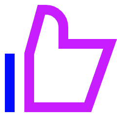 Like 2 Icon from Sharp Neon Set