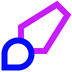 Paintbrush 2 Icon from Sharp Neon Set