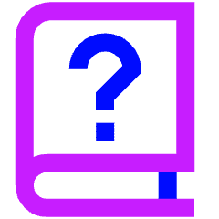 Manual Book Icon from Sharp Neon Set