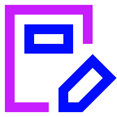 Notebook Icon from Sharp Neon Set
