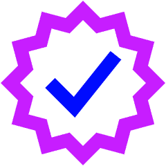 Warranty Badge Highlight Icon from Sharp Neon Set