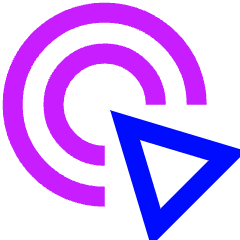 Arrow Cursor Click 1 Icon from Sharp Neon Set