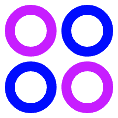 Dashboard Circle Icon from Sharp Neon Set