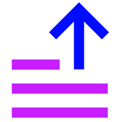 Deploy Rules Icon from Sharp Neon Set