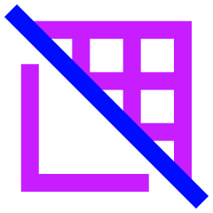 Hide Grid Icon from Sharp Neon Set