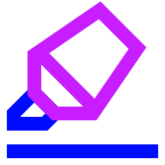 Highlighter Icon from Sharp Neon Set