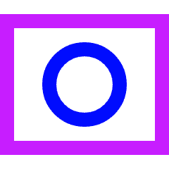 Layer Mask Icon from Sharp Neon Set
