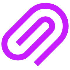 Paperclip 1 Icon from Sharp Neon Set