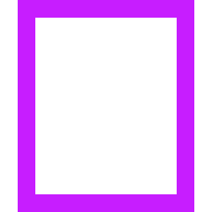 Portrait Setting Icon from Sharp Neon Set