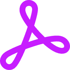 Pdf Reader Application Icon from Sharp Neon Set