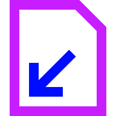 Request Files Icon from Sharp Neon Set