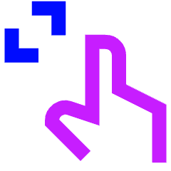 Zoom In Icon from Sharp Neon Set