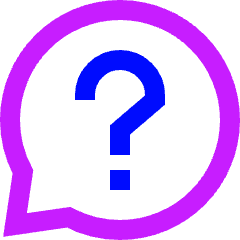 Help Chat 2 Icon from Sharp Neon Set