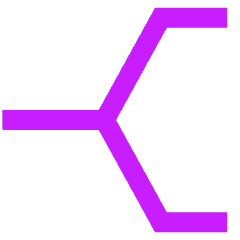 Hierarchy Line 5 Icon from Sharp Neon Set