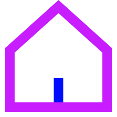 Home 3 Icon from Sharp Neon Set